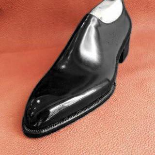 Men's Handmade Black Color Leather shoes, Men's Derby Style Designer Shoes